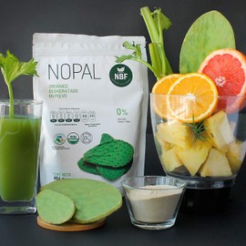 Nopal Deshidratado en Polvo Orgánico 454 gr. (1 Lb)