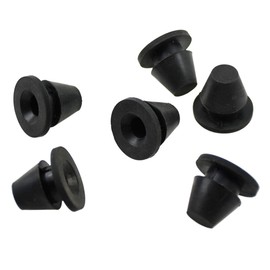 HDBUBALUS Rubber Side Cover Grommets Fit For Harley Touring Glide FLTR FLHX 2008-2019 6 pcs
