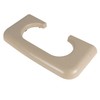 SEBLAFF Car Cup Holder Pad Center Console Beige Plastic Cup