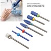 7pcs Nail Drill Bit Home Salon Portable Ceramic Cuticle Remover
