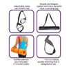 Yoga Mat Bag/Strap - for Most Yoga Mat (Black)