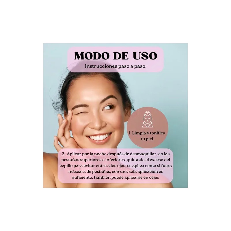 Te Quiero Latina Sérum Crecimiento Pestañas y Cejas con Aceites