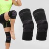 2Pcs Winter Knee Brace Protector Anti Slip Knee Compression Sleeve