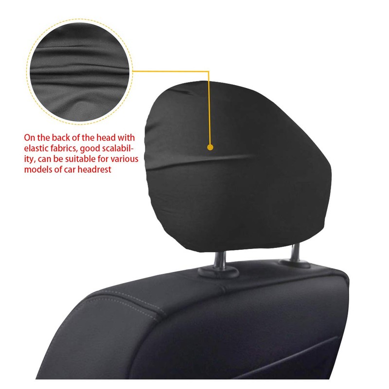 TOADDMOS American Flag Headrest Covers Car Truck SUV Van Universal