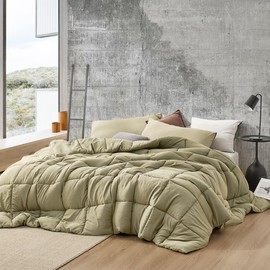 Byourbed Beachfront Avenue - Coma Inducer® Oversized King Cooling Comforter Set - Driftwood Rock