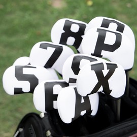 Colorful Iron Head Cover Set Neoprene Material for Iron (Gray (10 pcs))