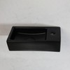 MEKKHALA Floating Vessel Sink Wall Mount 15x7 inch Black Small