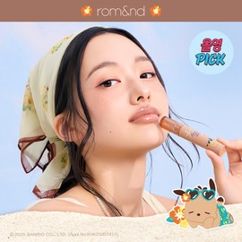 rom&nd [TANNING CINNAMOROLL/TANNING POCHACCO EDITION] rom&nd Glasting Color Gloss 4.0g - [SINGLE][TANNING CINNAMOROLL EDITION] 01 Peony Ballet