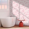 Pink Arabesque Tiles Peel and Stick Backsplash for Kitchen, WalDecoo