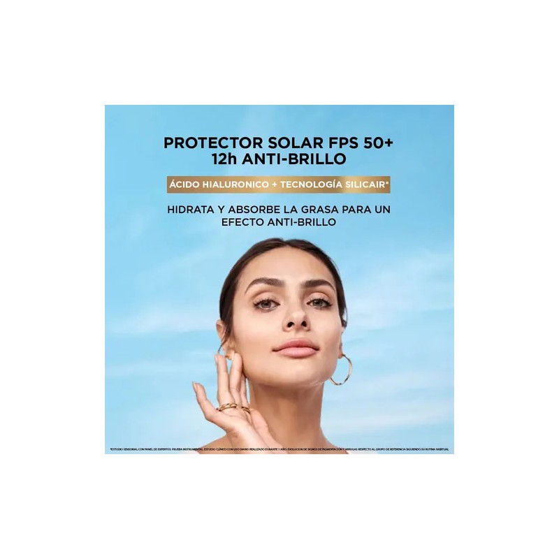 Bloqueador Uv Defender Antibrillo Tono Claro Spf50 40g