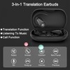 Language Translator Earbuds, 3-in-1 AI Translation Earbuds Real Time Supports