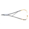 TC Mathieu - Soportes para agujas de carburo de tungsteno con mandíbulas dentadas (tamaño seleccionado) | Medixplus (14 cm)