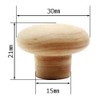 WAKI TW-312 Wooden Knobs, 1.2 inches (30 mm)