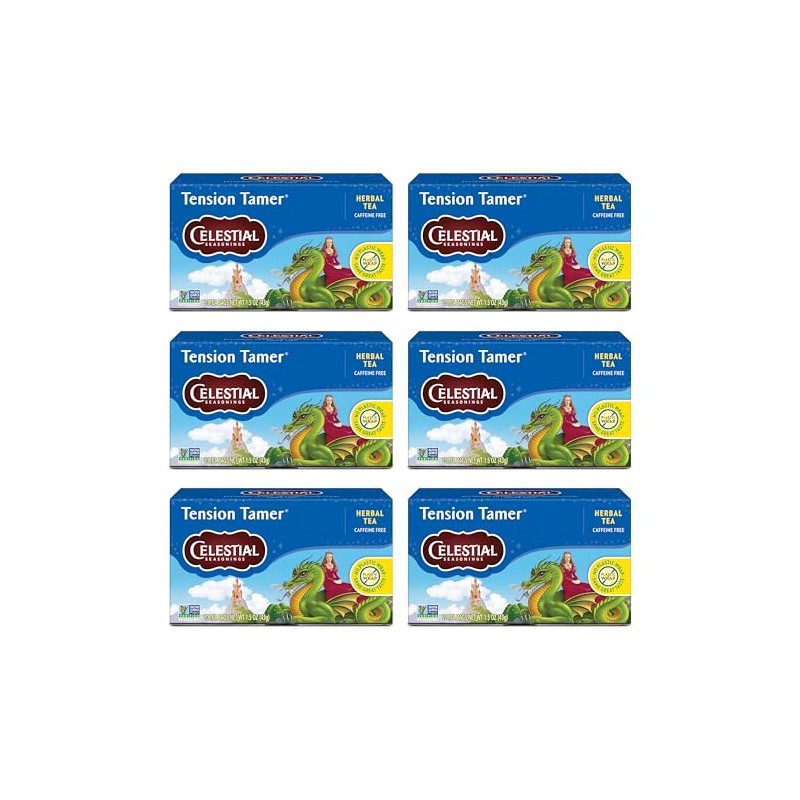 Celestial Seasonings - Té de hierbas para domador de tensión,