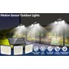 Sunenvoy 2 Pack 180 LED Solar Flood Light Outdoor,Motion Sensor