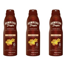 Protector Solar Hawaiian Tropic Argan Oil Fps 15 3 Pzs 220ml