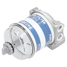 Conjunto de Filtro de Combustible 2656615 7111-296, Repuesto de Conjunto de Filtro de Combustible para Massey Ferguson 133 135 140 145 165 168 175 178