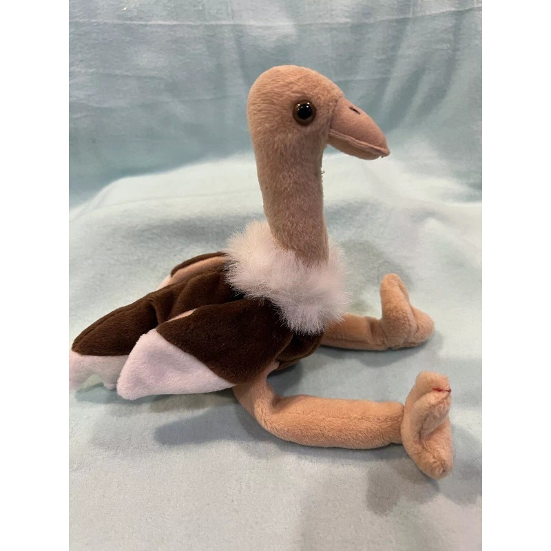 Ty Vintage 1997 TY Beanie Baby Stretch The Ostrich Retired