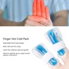 2pcs Finger Hot Cold Pack Quick Cold Reusable Gel Pack