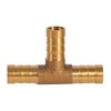3-Way T-piece Connector, Fydun Brass Hose Connector T-Piece 3-Way Fuel