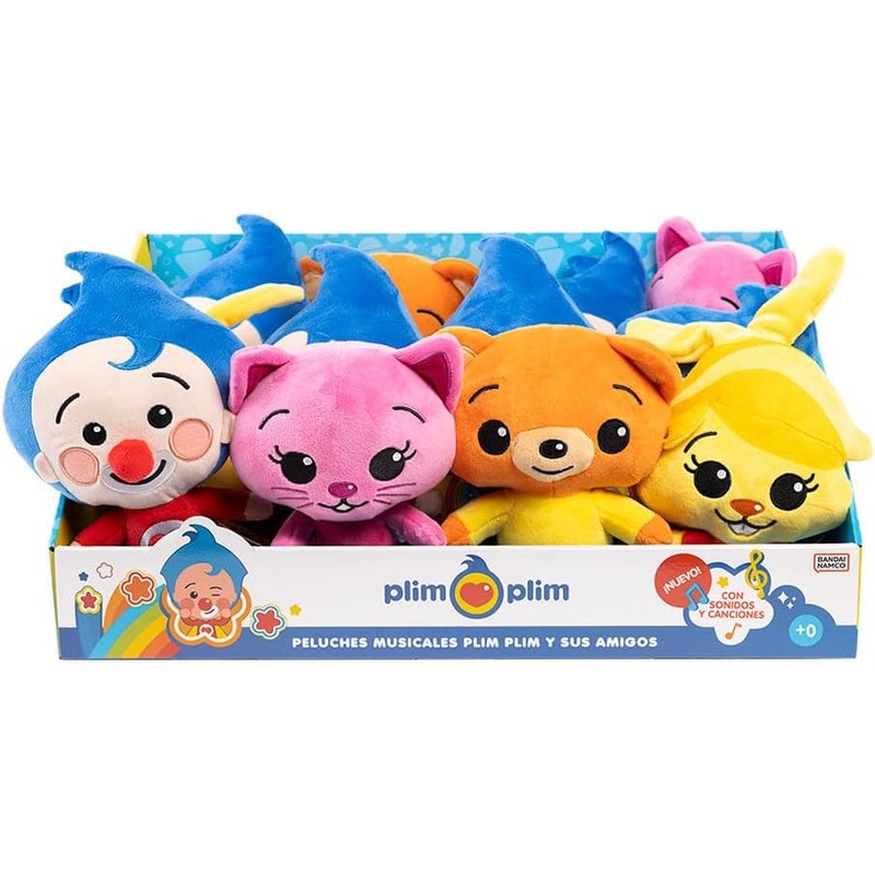 Peluche Interactivo Plim Plim – Canta, habla y estimula la
