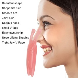 Moofey Resin Nose Shaper, Wide Nose Slimmer Tool, Facial Massage Tool for Women, Face, Body, Gua Sha, Puffiness Reducing