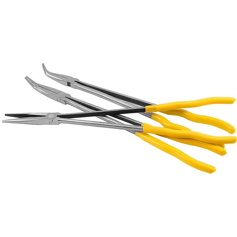 HOIGON 3 Pieces 16 Inch 90-Degree 45-Degree Straight Extra Long