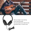 Guitar Headphone Pure Sound Quality Retractable Foldable Easy to Store