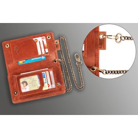 MATADOR Biker with Chain 3703, brown, Vintage