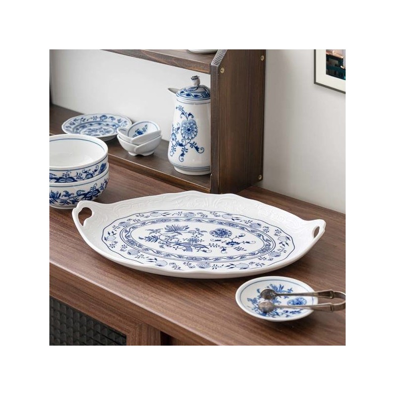 [Larissa] Zvibel Muster Handle Tray 2P Set / [라리사] 쯔비벨무스터