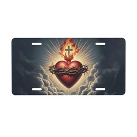 Christian License Plate 6" X 12" Front License Plate Vanity License Plates for Front of car Decorative License Plates for Front of car Vanity.8