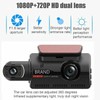 Unbranded 1080P Dual Lens Car DVR Dash Cam Video Recorder