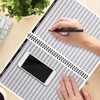 INKNOTE Visitor Log Book Spiral Guest Register Notebook for Office