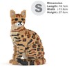 JEKCA Bengal Cat 4-in-1 Pack 01S-M01 | Cat Plastic Building