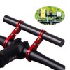 Bicycle Extender Mount Lamp Light Phone Holder Mount Extension Carbon
