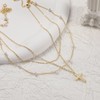 ASCOMY Layered Necklaces for Women Dainty Gold Necklace 14K Gold