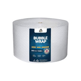 Aspect Bubble Wrap - 300MM X 100M - For Moving House | Large Bubble Wrap Roll | Roll of Bubble Wrap for Moving Houses, Easy Packing, Office and Industrial Use