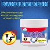 BELL BIRD Drain Opener,Powerful Unclogging,Crystal lye, Sodium hydroxide, Unclog drains,