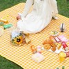 Waterproof Portable Large Picnic & Camping Mat Color Block Red L 10ea