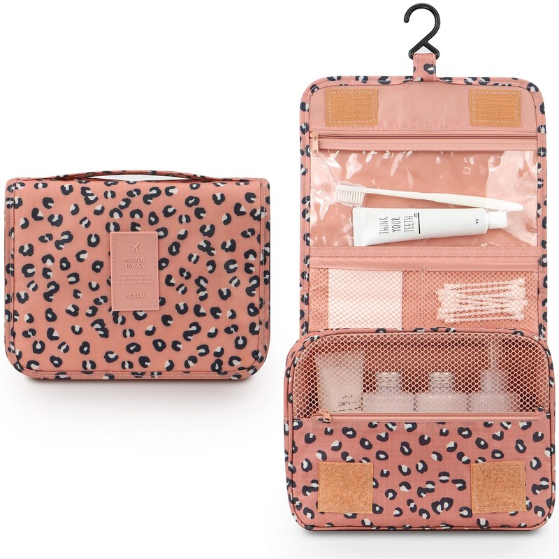 Mossio Hanging Toiletry Bag - Large Cosmetic Makeup Travel Organizer