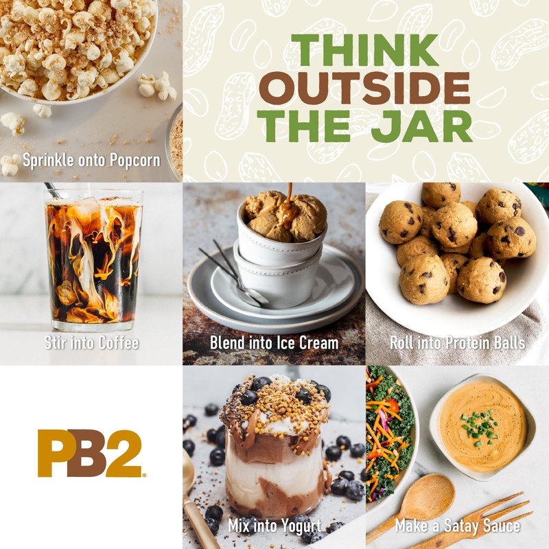 PB2 24oz Organic Powdered Peanut Butter - USDA Organic Certified,