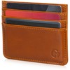 Casemade Real Leather Card Holder Slim Wallet Leather Minimalist Wallet