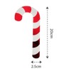 Foiled Candy Cane Garland 2m – Includes 9 Candy Canes