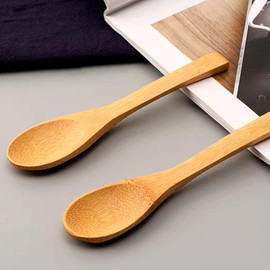 3PCS Honey Honey Spoon, Wooden Honey Mixing Stirrer Honey Comb Stick, Honey Wand for Honey Jar Dispense Drizzle Honey Wedding Party (Elliptical Spoon, One Size)