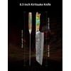 SANMUZUO 8.5" Kiritsuke Knife - Professional Kitchen Chef Knife -