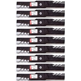 9PK Oregon 396-769 G6 Gator Blades for 54" John Deere TCU30316, TCU30317