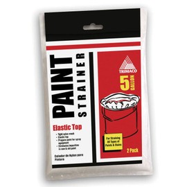 Elastic Top Paint Strainer, 5 Gallon Size, 2 Per Pack