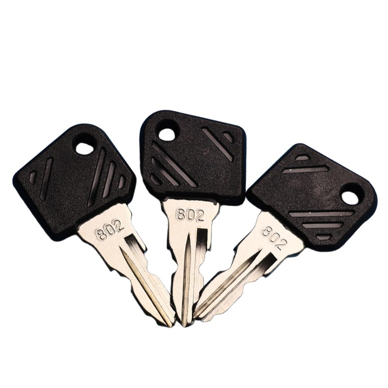Newyuan 10 x Replacement Linde Forklift Ignition Key 802 Compatible