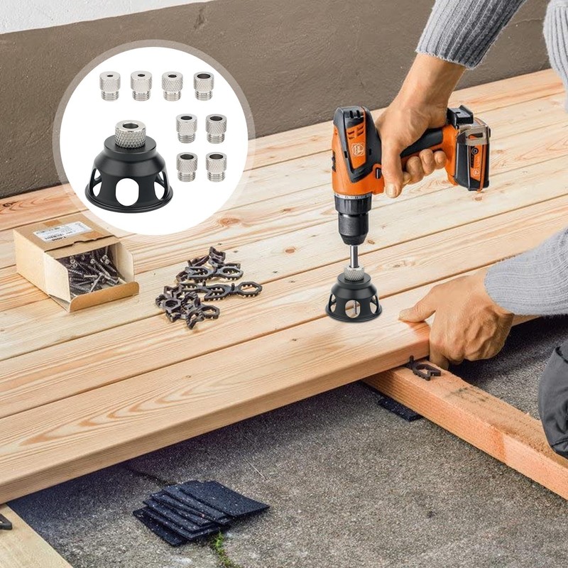 Vertical Drilling Tools with Drill Bushing and Drilling Aid for