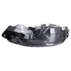 TRQ Front Right Inner Fender Liner Black Passenger Side Compatible